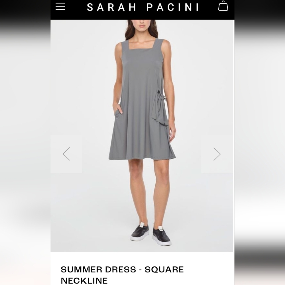 Sarah Pacini SUMMER DRESS - SQUARE NECKLINE Sz Xs-S
